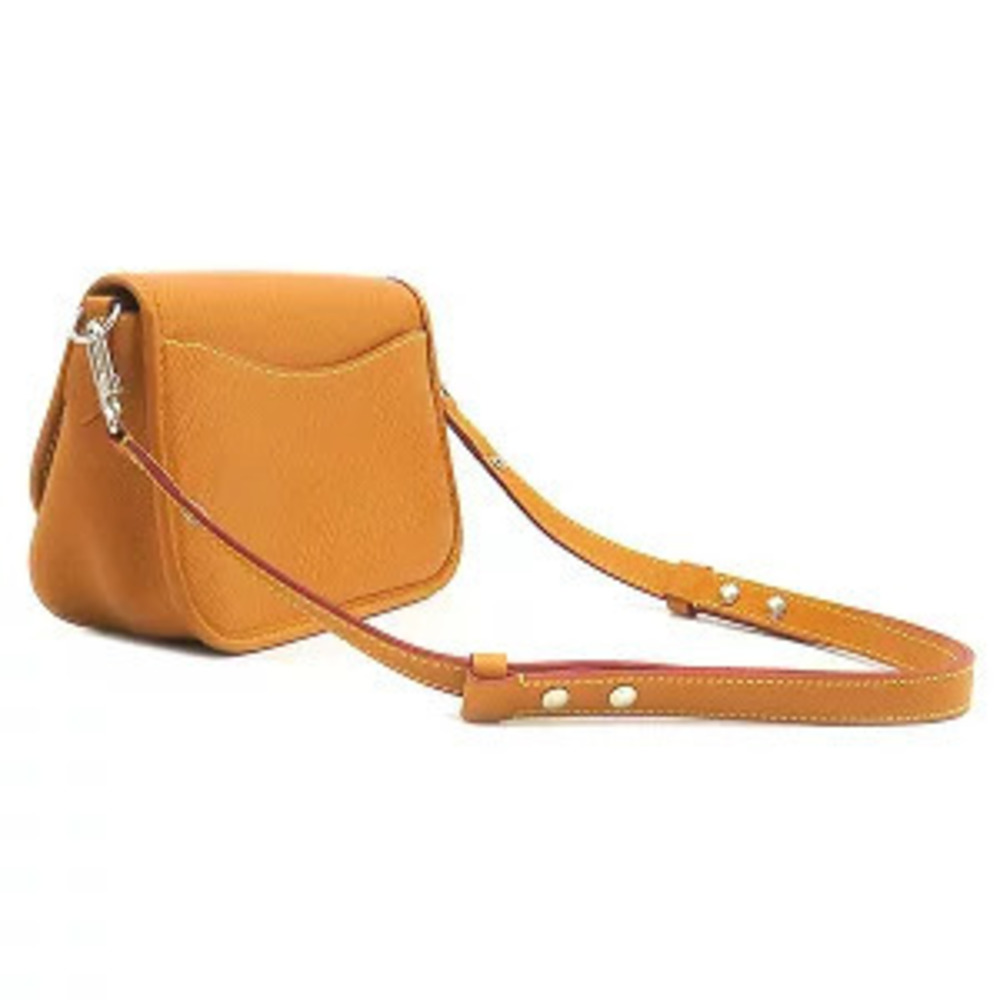Louis Vuitton Leather Miel Shoulder Bag Bussi Brown Epi Gold Brown Gold